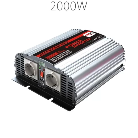 اینورتر شبه سینوسی 2000 وات مدل MSD2000 برند CARSPA سری MSD