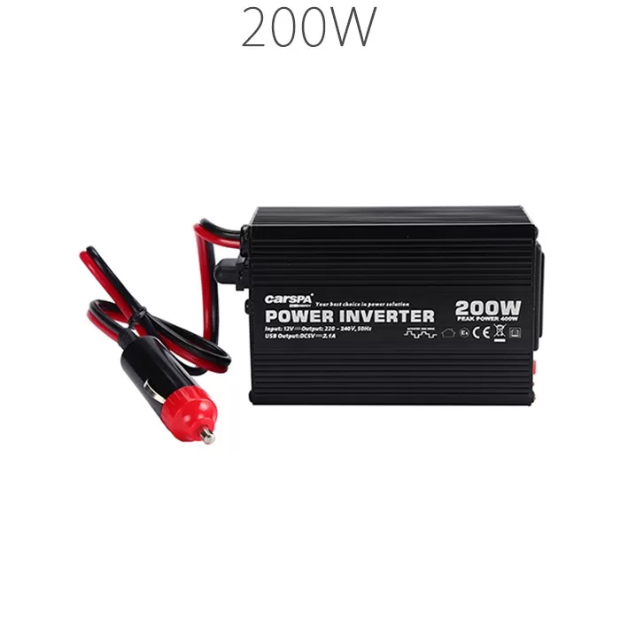 اینورتر شبه سینوسی 200 وات مدل CAR200 برند CARSPA سری CAR