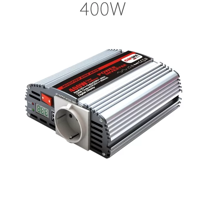 اینورتر شبه سینوسی 400 وات مدل MSD400 برند CARSPA سری MSD