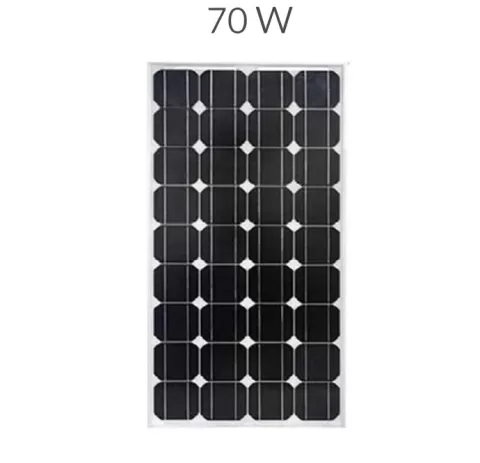 پنل خورشیدی 70 وات مونو کریستال برند EPEVER