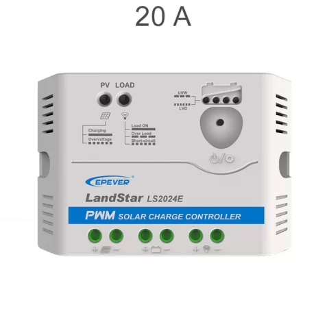 شارژ کنترلر 20A و 24V مدل LS2024E سری PWM برند EPEVER