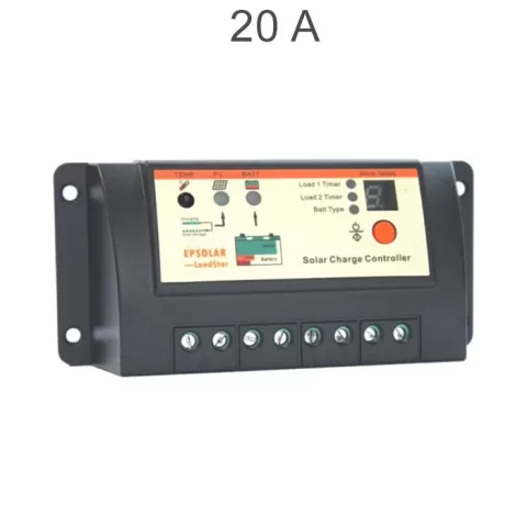شارژ کنترلر 20A و 24V مدل PWM سری LS2024R برند EPEVER