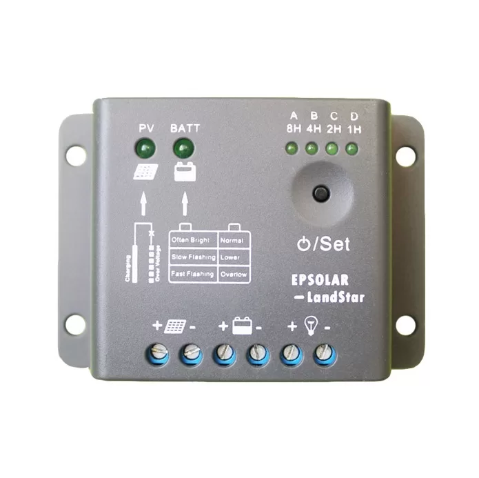 شارژ کنترلر 5A و 12V مدل PWM سری LS0512R برند EPEVER