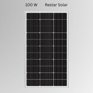 restar solar panel 100 w