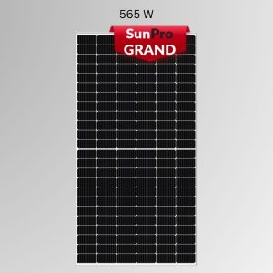 پنل خورشیدی 565 وات مونو کریستال برند Sunpro Power