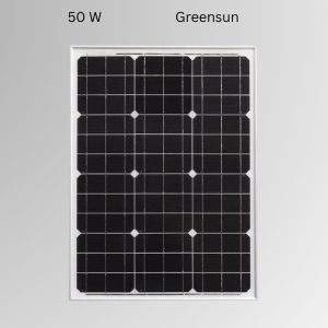 پنل خورشیدی 50 وات برند greensun
