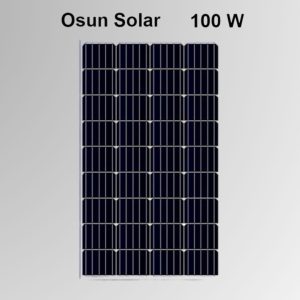 پنل خورشیدی 100 وات 12 ولت برند Osun Solar