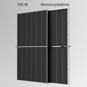 پنل خورشیدی 710 وات مونو کریستال برند Trina solar مدل بایفیشیال