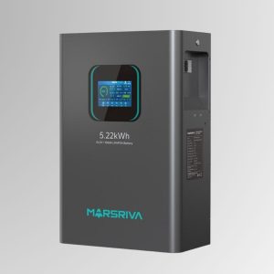 باتری لیتیوم فسفات آهن Marsriva مدل MR-LFP48-100-WMD ظرفیت ۵.۲۲ کیلووات ساعت